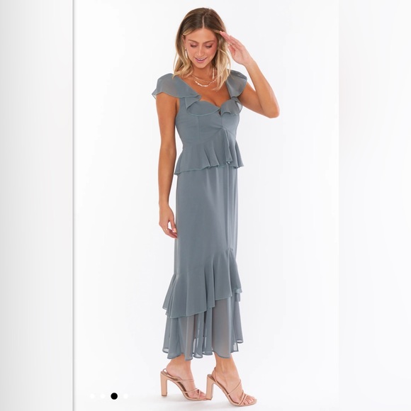 Reese Ruffle Dress - Picture 1 of 3